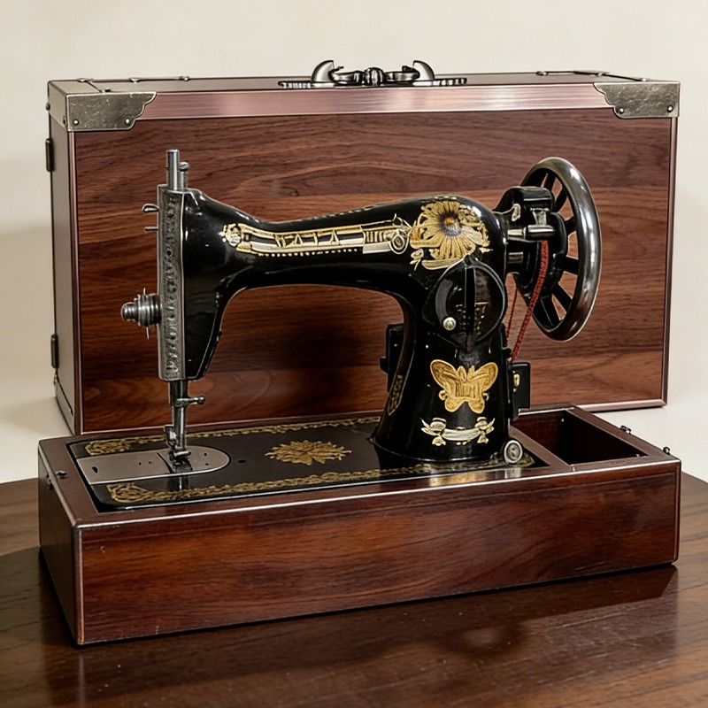 Collectible Vintage Tools - Máquina de Costura Antiga com Pedal