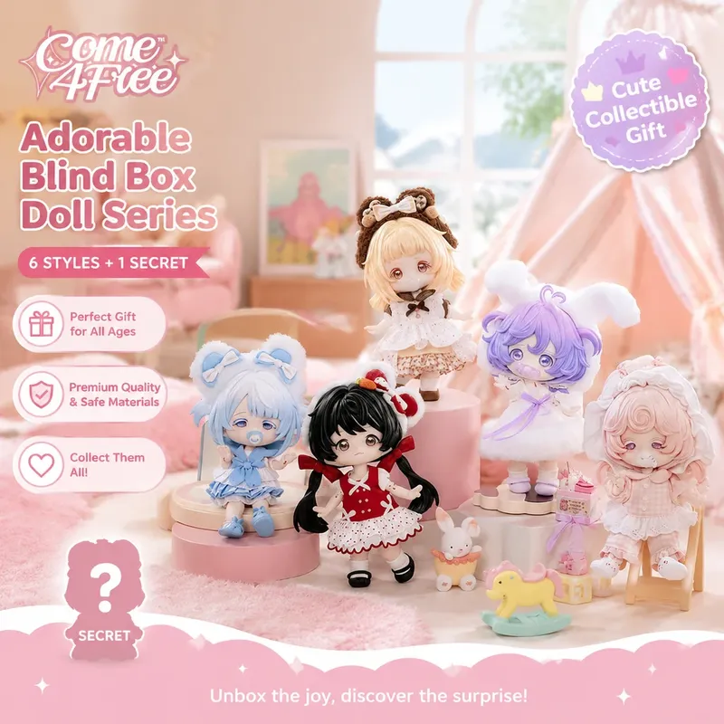 Collectible Collection - Série de Caixas Surpresa Come4free: Boneca