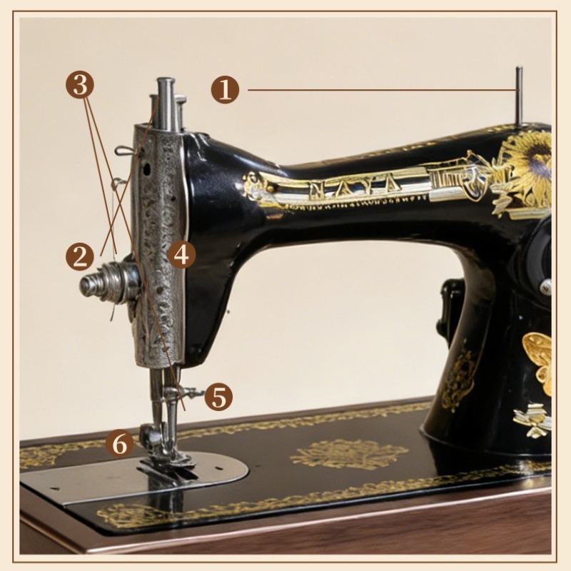 Máquina de Costura Antiga com  - Collectible Vintage Tools avaliação e preço