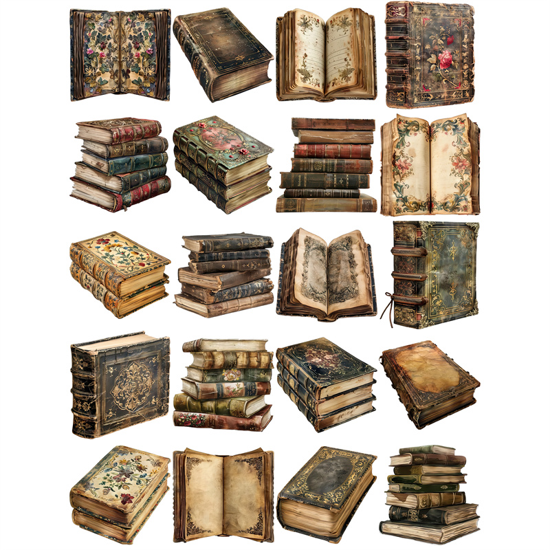 20 unidades/pacote livros vint - Vintage Collectible Books avaliação e preço