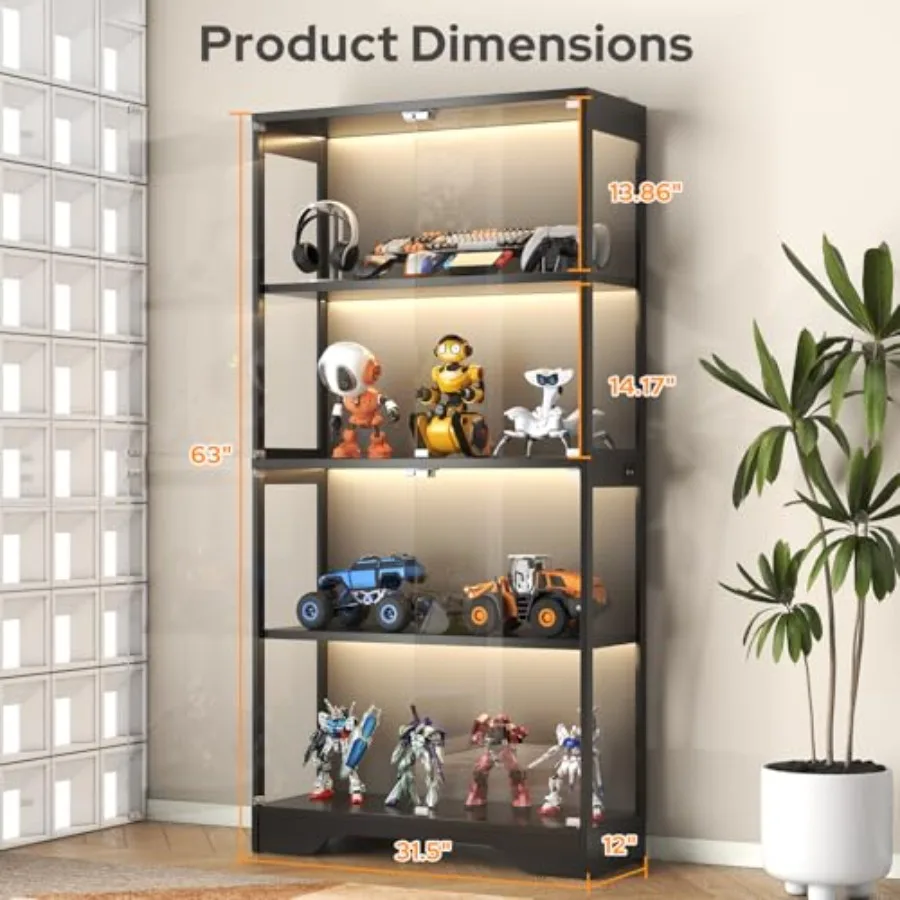 Vitrine com Portas de Vidro pa - Collectible Collection avaliação e preço
