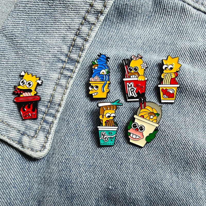 Conjunto de 6 peças dos Simpso - Vintage Item avaliação e preço