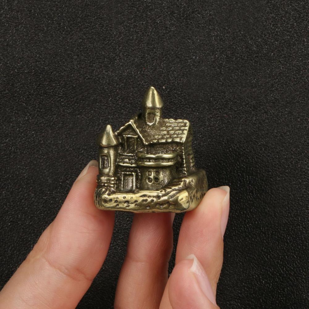 Miniatura de Castelo de Latão  - Vintage Fairy Figurines Collectible avaliação e preço