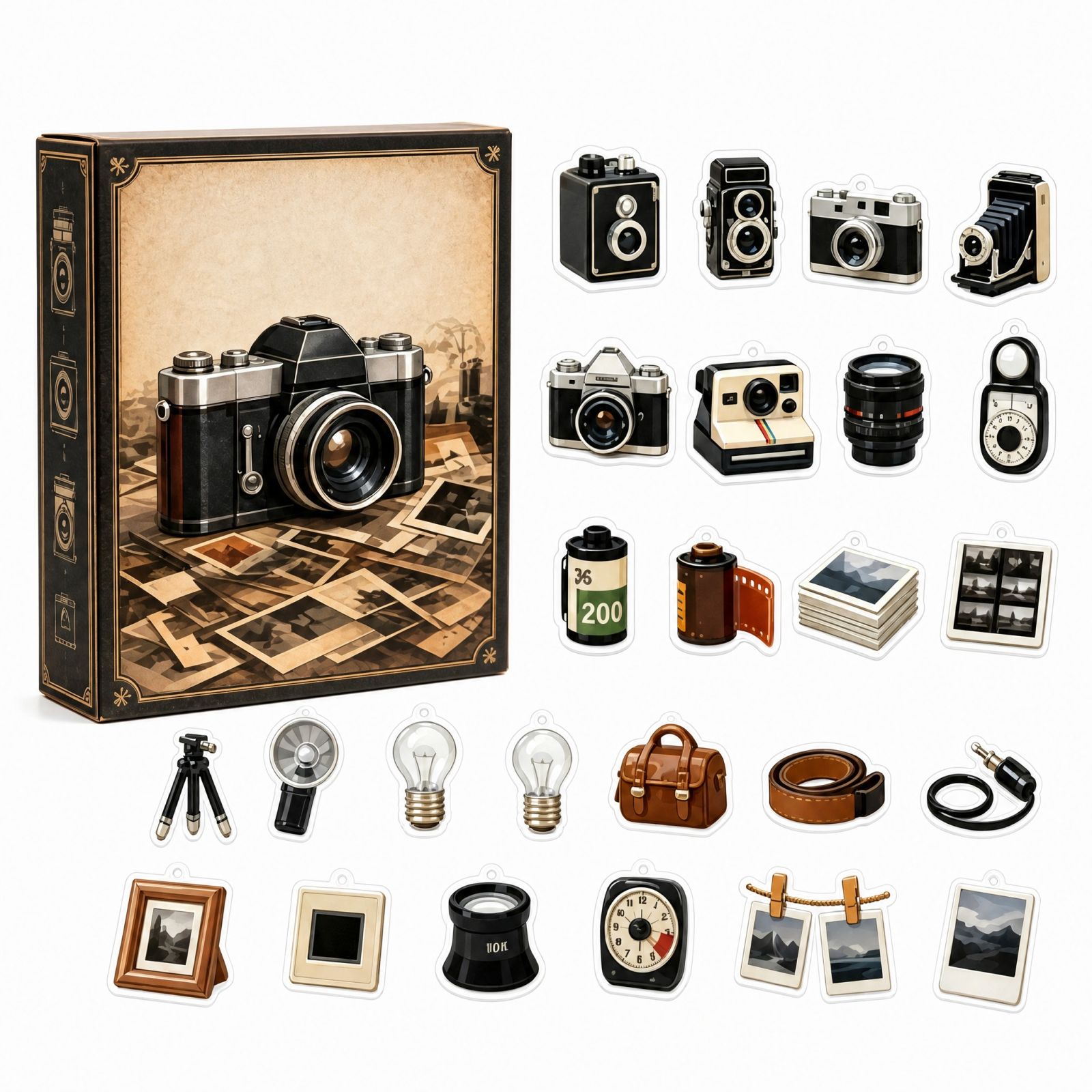 Calendário do Advento Coleção  - Collectible Vintage Cameras avaliação e preço
