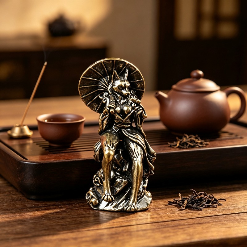 Estatueta de Fada Raposa em La - Vintage Fairy Figurines Collectible avaliação e preço